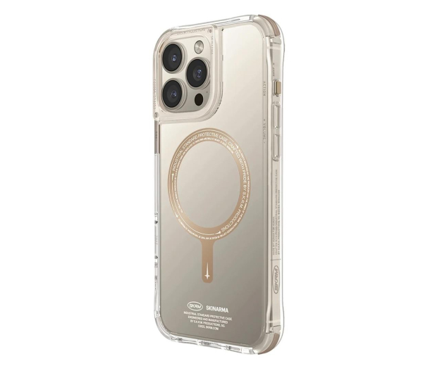 SKINARMA Saido do iPhone 16 Pro Max 6.9" Magnetic Charging champagne - 1316930 - zdjęcie 3